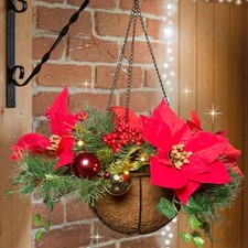 Lighted LED Christmas Red