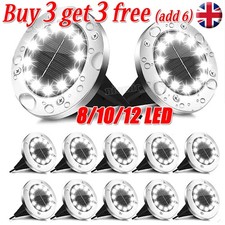 8/10/12LED Solar Ground Lights