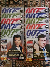 James Bond 007 spy files collection 32 magazines, welcome booklet, file Box