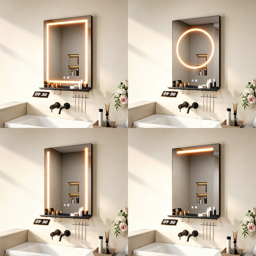 Led bathroom mirror - led,