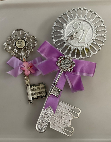 Vintage 21st birthday keys 2 - birthday, x