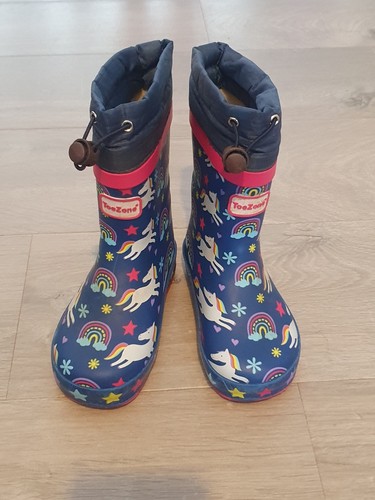 Girls unicorn wellies - unicorn,