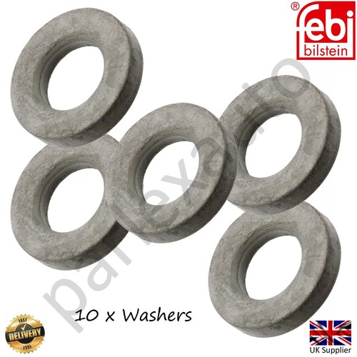 10x cylinder head bolt washer - cylinder,