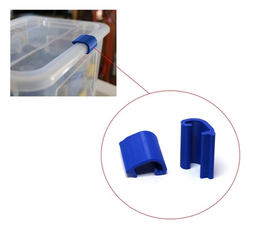 Pcs blue clip - 2, spare