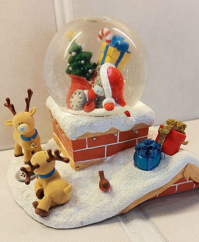 You santa on his way - me,