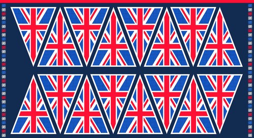 Makower union jack flag - makower,