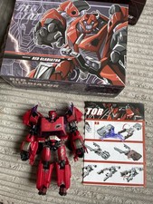 APC Toys Red Gladiator Transformers Prime Cliffjumper Zombie Edition