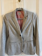 Joules, Grey Blazer With White