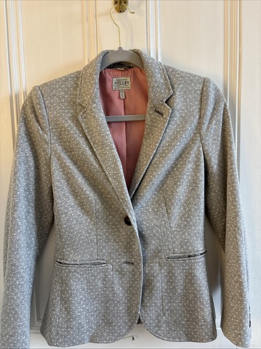 Joules grey blazer with - with, white