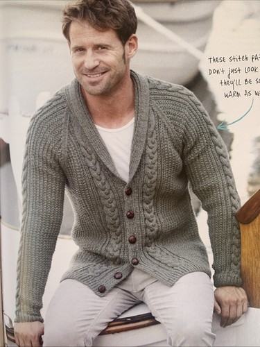 Knitting pattern 1045 mens - pattern,