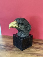 Bronze Eagle Head Bust Beak