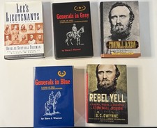 Civil War Book Lot Lee Jackson