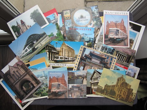 Postcards manchester - postcards, of