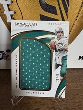 2019 Panini Immaculate Collection Football Dan Marino /49 Hall Of Fame Jerseys