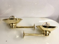 Wall Sconce Original Brass Old