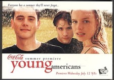 Year 2000 Promo Postcard: American TV Series - YOUNG AMERICANS. Free UK p&p