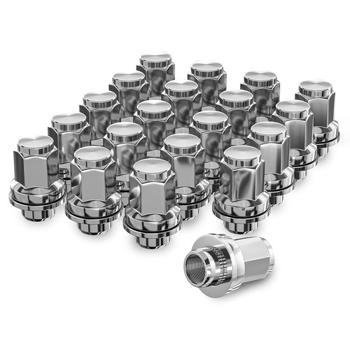 20pcs 12x1 chrome - 20pcs, 12x1.5