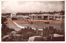 Boating Lake Hunstanton Norfolk RPPC Postcard  by H. Coates 