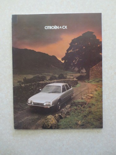 1979 citroen car range - citroen, cx