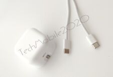 Genuine Apple 20W Fast Charger Adapter Or Woven USB-C Cable iPhone 15 Plus, 15