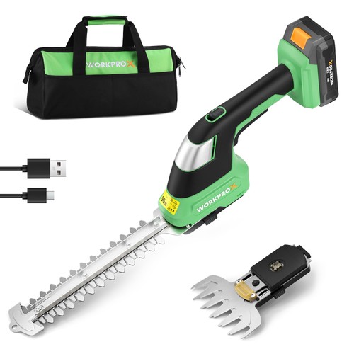 Workprox cordless hedge - 2-in-1,