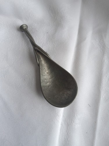 Antique pewter caddy - antique,