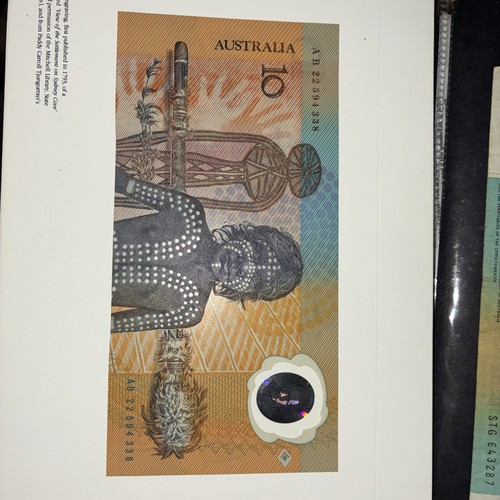 Aust 1988 prefix aunc - $10,