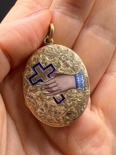 ANTIQUE VICTORIAN 9CT BACK &