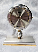 Bernard-Richards Paris Chrome Desk Clock - Nor working