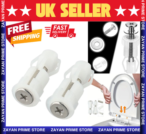 2pcs toilet seat hinges - toilet,