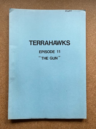 Terrahawks script episode 11 - script,