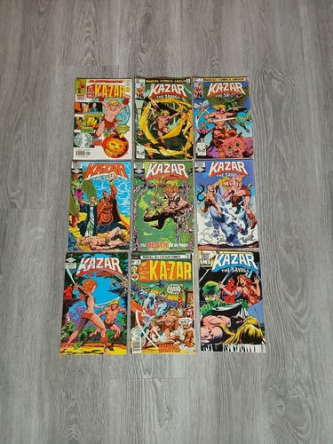 Kazar the savage marvel comic - marvel,