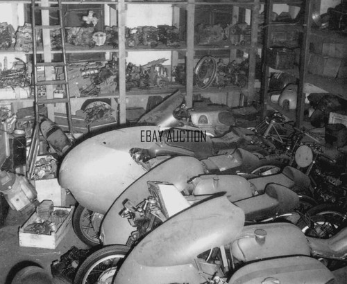 Moto guzzi abandoned - moto,