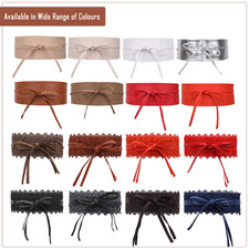 Women Waist Wide Dress Belt