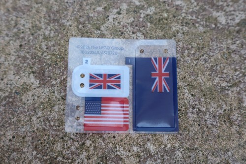 Genuine lego 6370720 - lego, flag