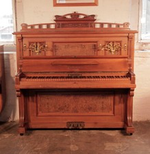 Feurich Upright Piano with a