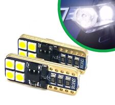 Sidelight Bulbs Pair 3030 SMD LED Canbus Error Free 501 W5W T10 194 Xenon White