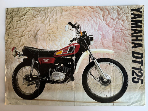 Yamaha dt125 motorcycle sales - dt125,