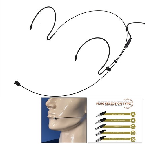 Double earhook headset - double-earhook,