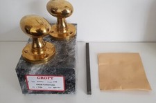 CROFT Oval Door Handles BNIB -