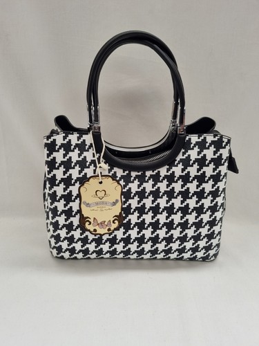 Moda black white handbag - black, &