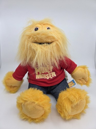 Honey monster soft toy plush - monster,