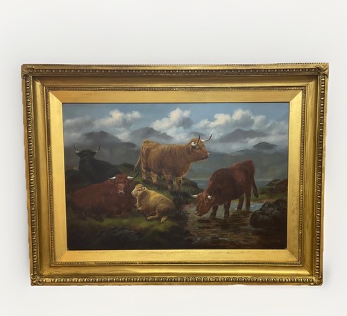 John shirley fox 1860 - john, oil