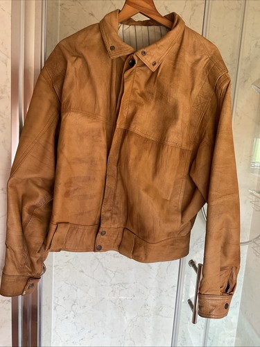 Vintage tan suede - tan, suede(?)