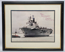 Framed photograph hms - photograph, 22"