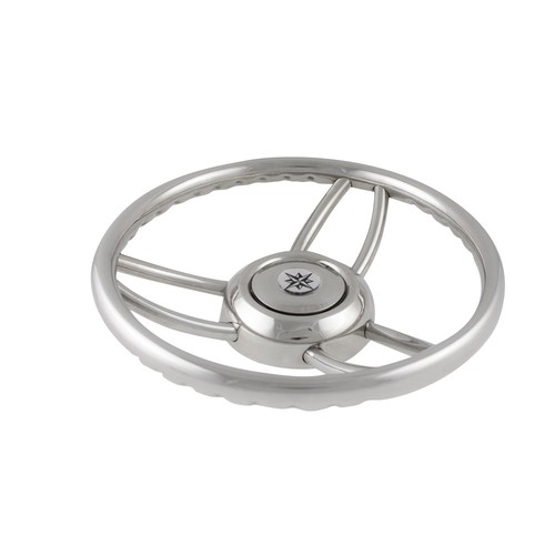 Boat steering wheel - boat, stainless