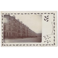 GLASGOW Tenements in Unidentified Street, RP Postcard Unused