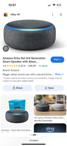 Amazon echo dot - amazon, (3rd
