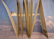 Concorde 17 Boarding Passes all still connected M324-1st