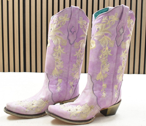Corral ladies lilac flowered - corral,